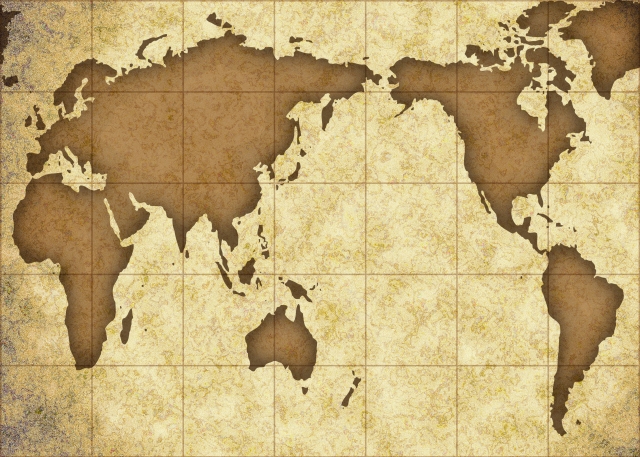 世界地図 国名入りや白地図のダウンロード